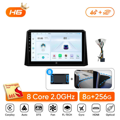 Ainavi Car Multimedia For Toyota Corolla 2019-2026 E210 Wireless Carplay Android Auto 4G Car Radio DSP Stereo IPS Screen 2 Din