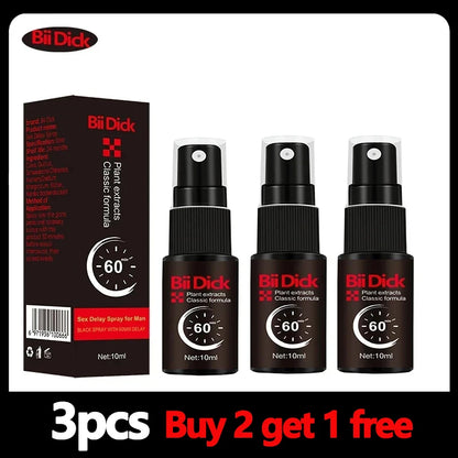 Male Penile External Use Sex Spray Long Lasting 60 Minutes Spray For Men Premature Ejaculation Fast Erecting Adult Product