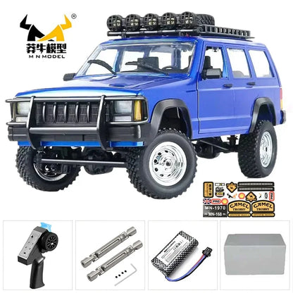 MN MN82 1:12 Retro Rc Car With LED Lights Full-scale Simulation LC79 Professional 4WD Remote Control Pickup RC Truck Model Toys