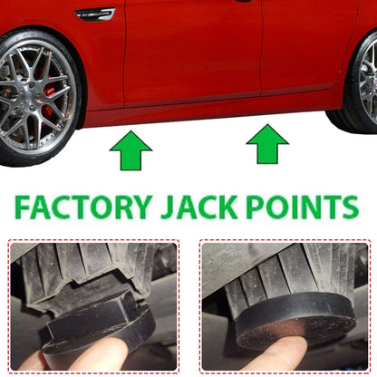 Jack Pad Holder Adapter Car Lift Jacking Rubber Black Stand Rubber Block for BMW X1 E84 F48 X3 E83 F25 X4 F26 for MINI Clubman