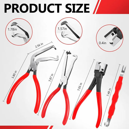 Auto Electrical Disconnect Plier,Hose Clamp Plier,Electrical Connector Plier for Car,Truck & SUV,Electric System Repair Tool