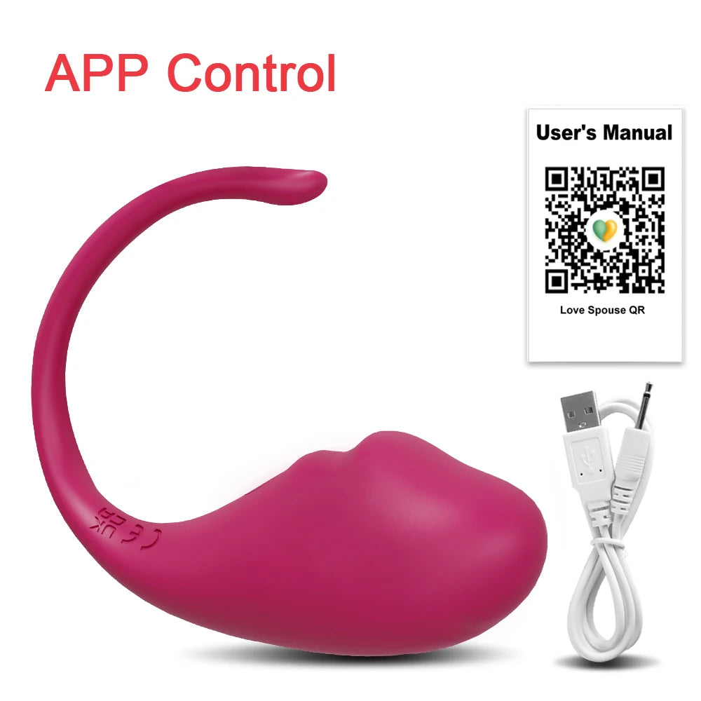 Women Vibrating Egg Vagina Vibrator Remote Control Wearable Panties Vibrator Female Masturbation Interaction Sex Toy for Couples