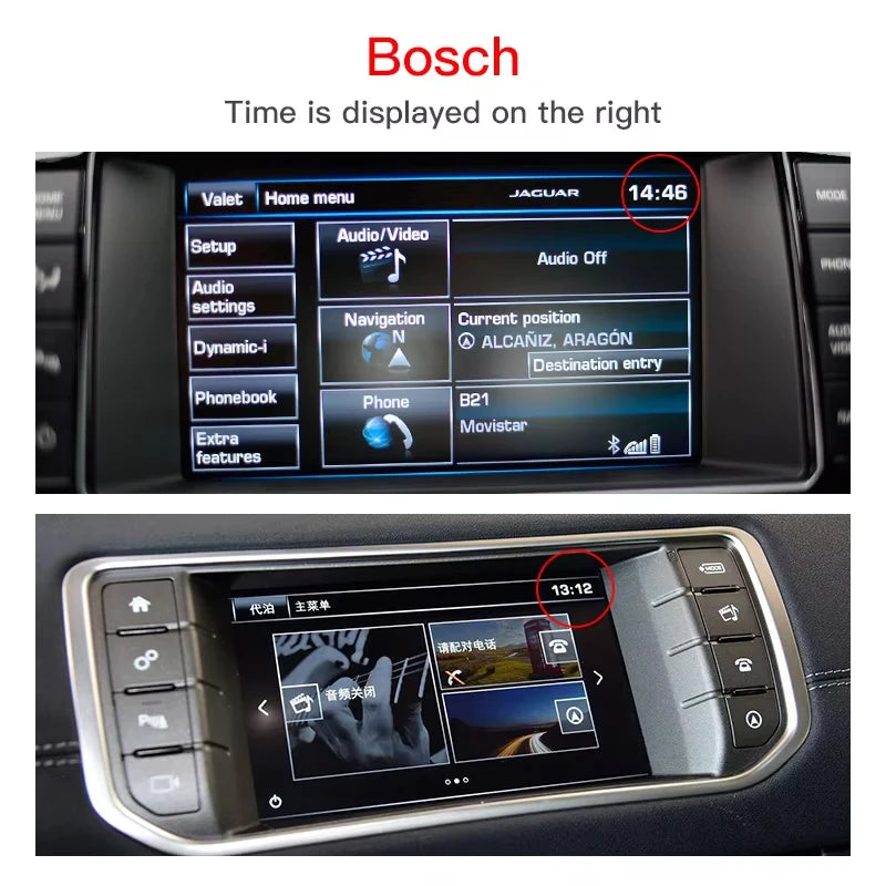 Wireless CarPlay Android Auto For Bosch Harma Host Rover Discovery 5 Evoque Discovery Sport Jagua XE XF Mirror Link Multimedia