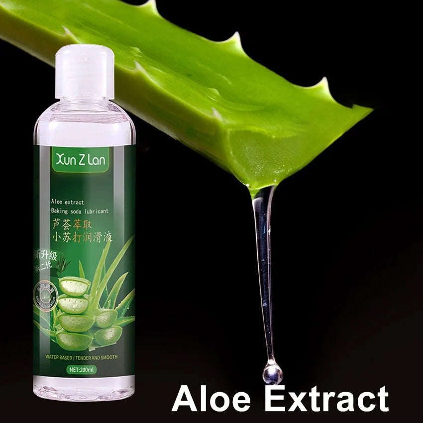 Lubricant for Sex Aloe Water-Based Lube Anal Safer Intimate Gel Vaginal Toy Lubrication Oil Adult for Women Men Erotic Tools 18+