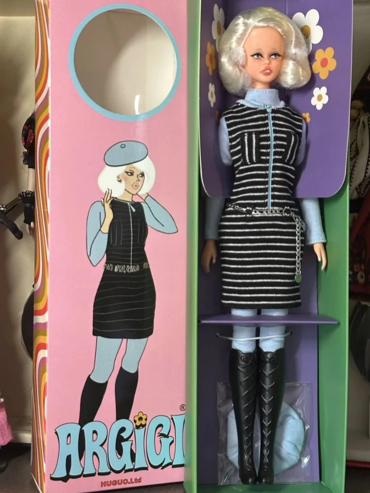 GSF ARGIGI & BRIGIGI Doll 1/6 Silver Foam& Rosewood Shimmer Fashion Doll Vintage Modern‌ Cute Girl Custom Toy Super Model