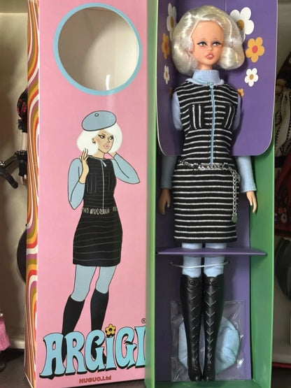 GSF ARGIGI & BRIGIGI Doll 1/6 Silver Foam& Rosewood Shimmer Fashion Doll Vintage Modern‌ Cute Girl Custom Toy Super Model