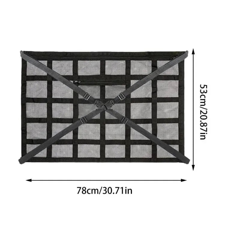 Car Ceiling Net Storage Bag Cargo Universal Truck SUV Space Saving Car Trunk Storage Pocket Organizer Sundries Bag Roof Cargo