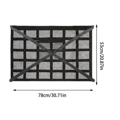 Car Ceiling Net Storage Bag Cargo Universal Truck SUV Space Saving Car Trunk Storage Pocket Organizer Sundries Bag Roof Cargo