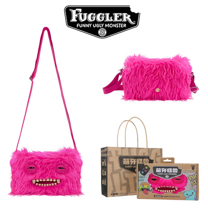 Fugglers Ugly Tooth Monster Fluffy Crossbody Bags Cute Fugg Plush Purse Shoulder Backpack Wallet Girls Boys Cartoon Animal 22CM