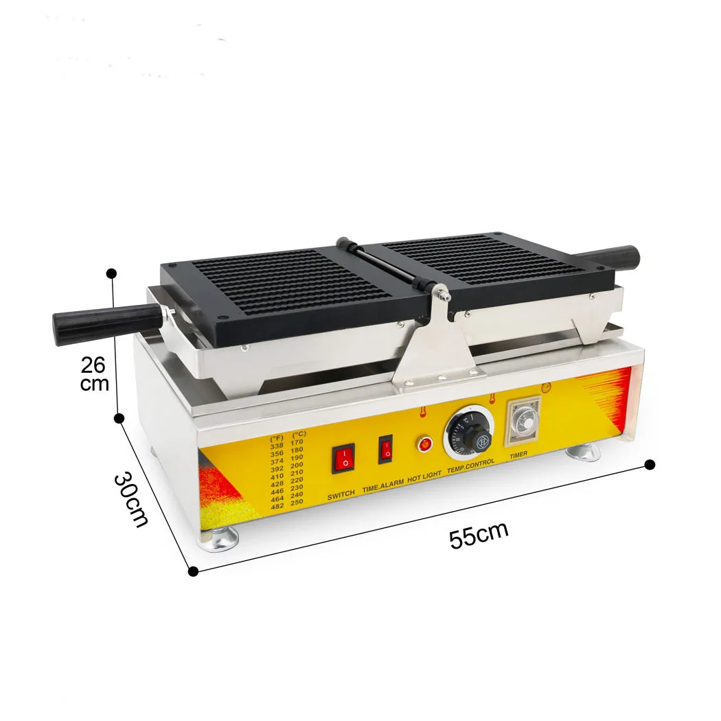 French Fries Waffle Pommes Maker Electric Waffle Stick Maker Machine Baker Iron Stainless Steel Waffle Fries