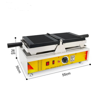 French Fries Waffle Pommes Maker Electric Waffle Stick Maker Machine Baker Iron Stainless Steel Waffle Fries