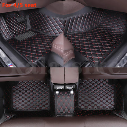 Custom Car Floor Mat for SsangYong All model Stavic Korando Kyron tivoli rexton Actyon Chairman auto accessories interior parts