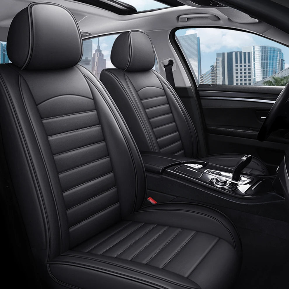 Full Coverage Pu Leather Car Seat Covers for AUDI All car models A3 Sportback A1 A4 A5 A6 A6L A7 A8 A8L Car Accessories