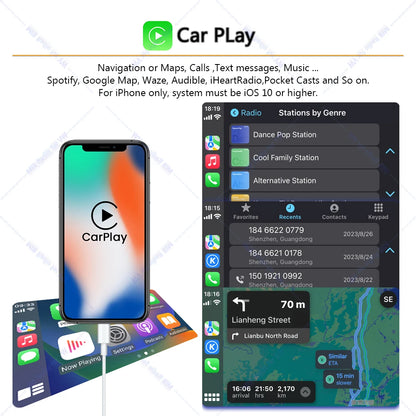 Noname 5GD035280B MIB Carplay Car Radio for VW Golf MK7 MK7.5 Passat B8 Sportvan Tiguan Bluetooth 6.5 inch Android Auto Player