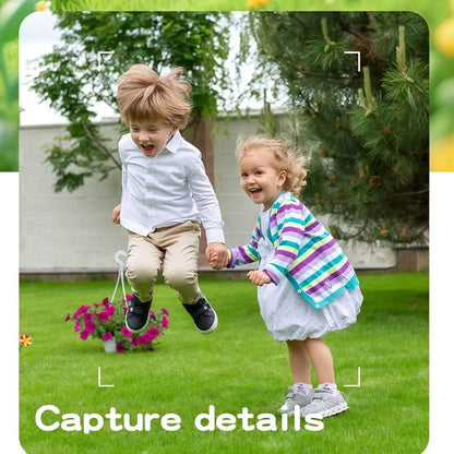 Children's Instant Camera, Can Take Photos and Print Them, Thermal Printing Camera, Dual Front and Rear Cameras, High-Definition, Birthday Gift for Boys and Girls, Children's Toy Camera