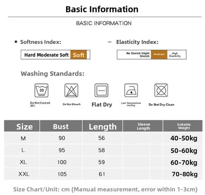 100% Pure Cotton Summer Stripe Short Sleeve T-Shirt Women Loose round Neck Vest Cotton Linen Half Sleeve Commute Style Simple