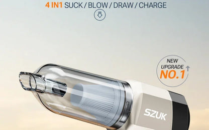 SZUK 9998700PA Car Vacuum Cleaner Strong Suction Cordless Wireless Cleaner Portable HandHeld Vacuum Cleaner Cleaning Machine