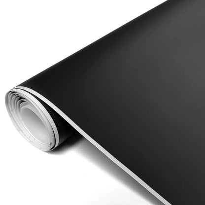 Car Sticker Vinyl Wrap Satin Black Wrapping Film PVC Bubble Free Stickers Car Accessories Auto Self Adhesive Decals Decoration