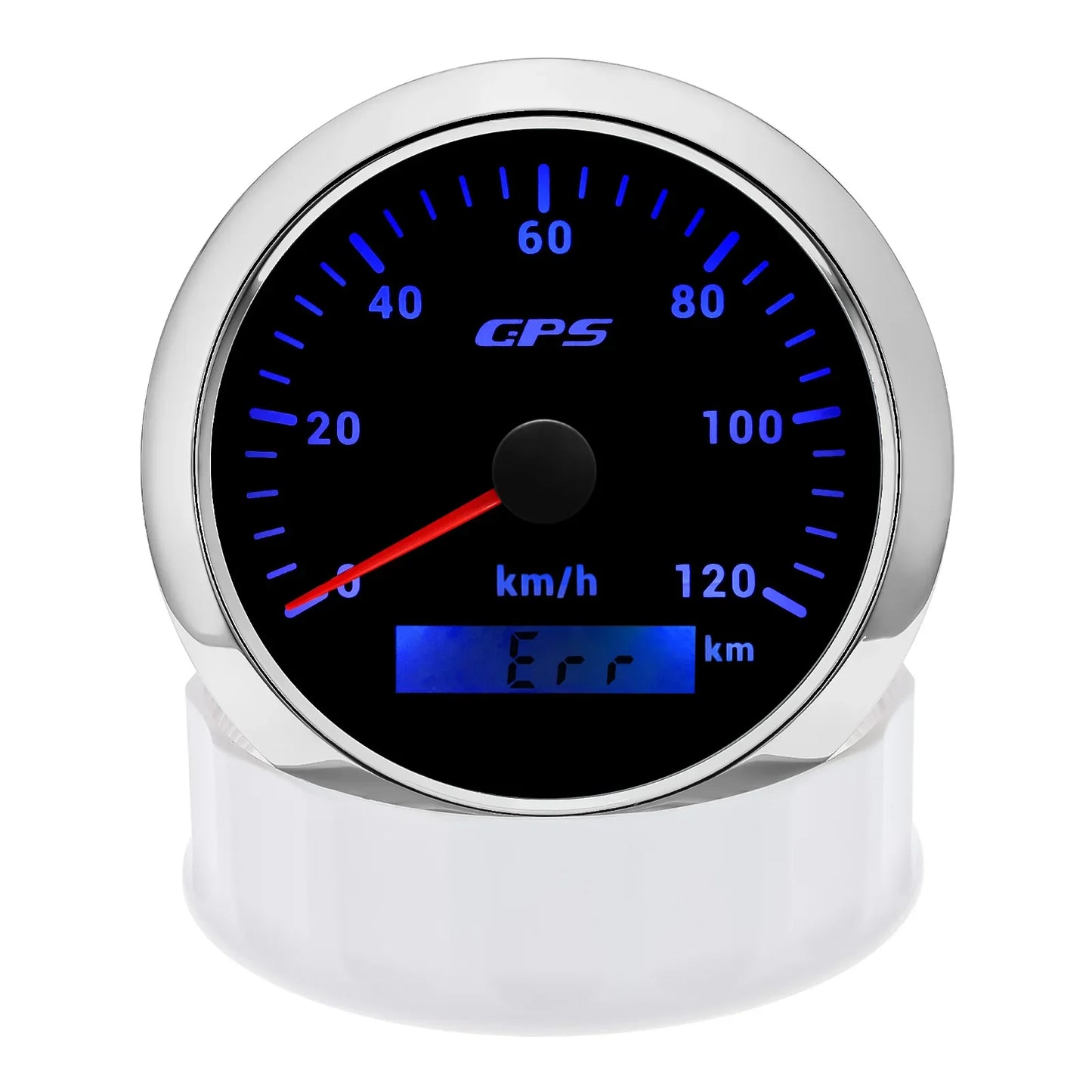 Universal 85MM GPS Speedometer Gauge 7 Color LED Backlight For Motorcycle Marine Boat Truck 60 Kmh 200 Kmh Speed Gauge Meter