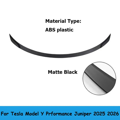 SUNTE Car ABS Spoiler For Tesla New Model Y 2025 2026 Juniper Original High-performance Carbon Fiber Accessories