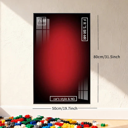 2026 NEW Wall Mount Display box Display Wallboard suitable for LEGO 42207F1 SF-24 building block car model  Photo Frame