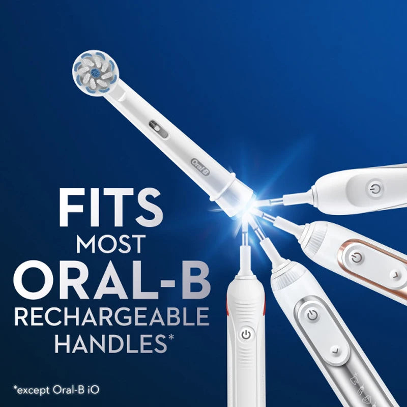 Oral B Sensitive Clean Replacement Toothbrush Heads for Electric Toothbrush EB60 Gentle Teeth Cleaning Original Toothbrush Heads