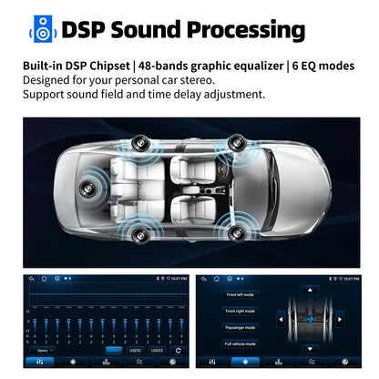 ESSGOO 7 9 10" Car Radio Android Auto Carplay Car Stereo Multimedia Player Universal WIFI GPS Autoradio Car Intelligent Systems