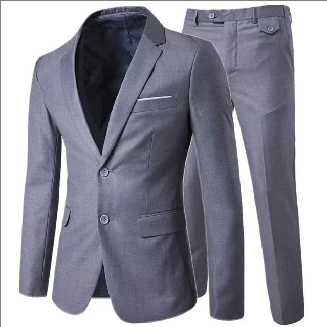 Elegant Men Suits For Wedding 3 Pieces 2 Set Jackets Vest Pants  Blazers Outfit Business Classic Full 2024 Formal Costume