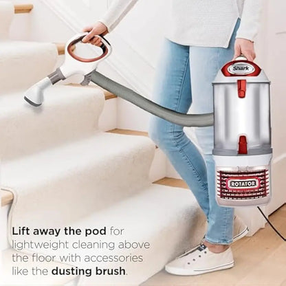 Shark Upright Vacuum Cleaner | Rotator Lift-Away | Pet Hair, Carpet & Hard Floor Cleaning | Dusting Brush, Upholstery & Crevice