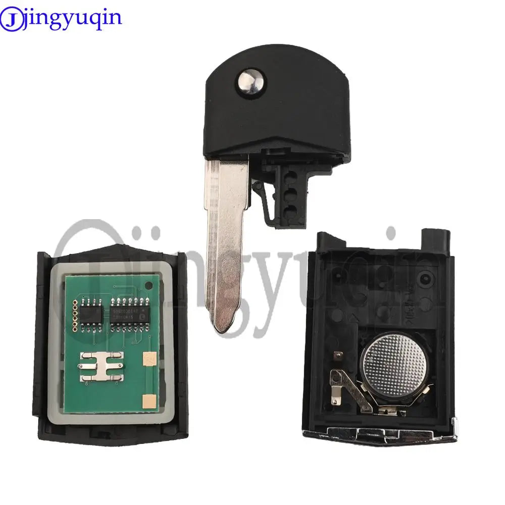 jingyuqin 4BT SKE126-01 433mhz ID63 Flip Car Remote Key For MAZDA 2 M2 Demio 3 M3 Axela 5 M5 Premacy 6 M6 Atenza 8 M8 MPV CX7