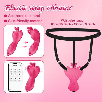 Sexy Adult Female Wearable Panty Vibrator Masturbation Tool Couple Vibrator Stimulator Vagina Vibrating Penis Ring Sex Toys