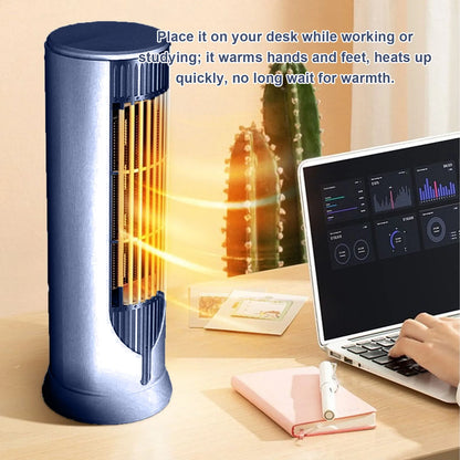 Desktop Space Heater Auto Power Off Energy Efficient Fast Heating  Ceramic Heater for Home  Electric Heater for Indoor