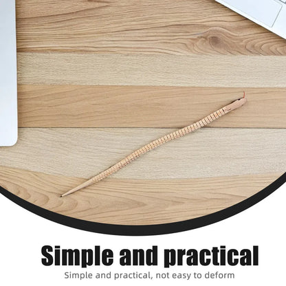 10Pcs Wooden Blank Snake Unfinished DIY Craft Painting Kit Flexible Wiggle Snake Sensory Learning Decor Gift for Kids