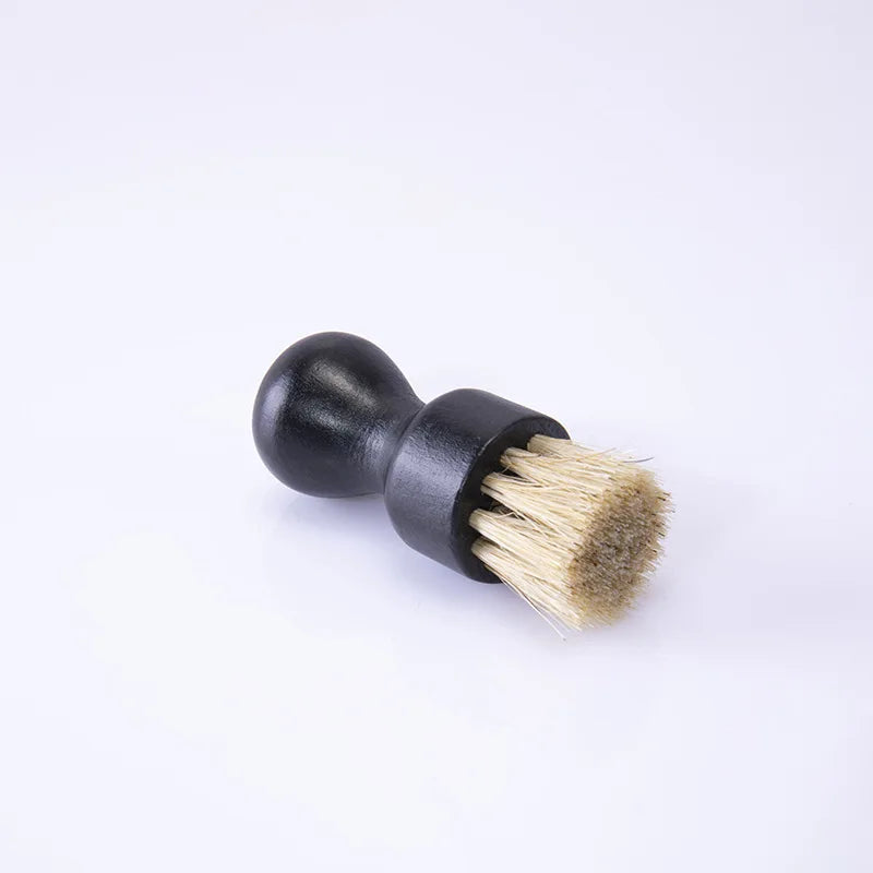 Soft Bristle Horse Hair Shoe Brush for Polishing Shoe Oil Cleaning Brush for Leather Shoes Cleaning Tools