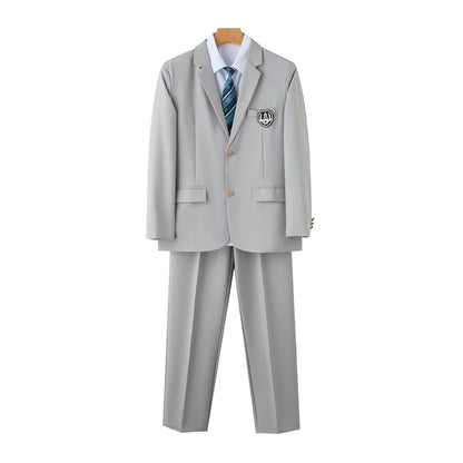 2026 New Style Men's Suit - Korean Fashion Suit - Soft and Breathable Trendy Solid Color Suit Set - S-5XL