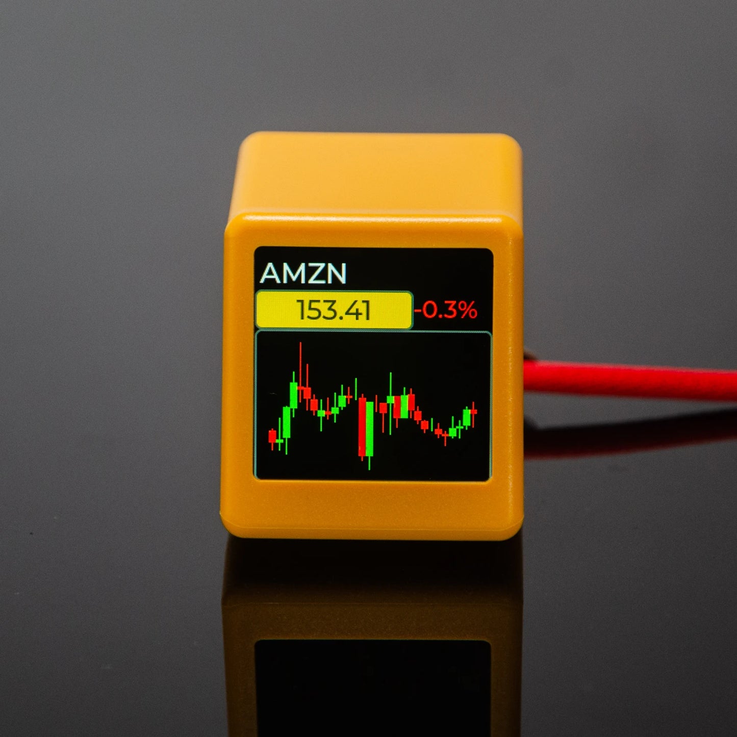 GeekMagic PRO BitCoin Cryptocurrency,Stocks,Futures,Currency Exchange Rate,Price Tracker Ticker,Time Clock Weather Display
