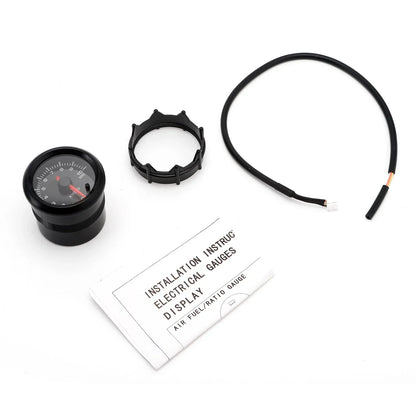 Dofi 2" 52mm 7 Colors LED Dual Display Boost Water Oil Temp Oil Pressure Voltmeter Air Fuel Ratio EGT Tachometer Car Gauge
