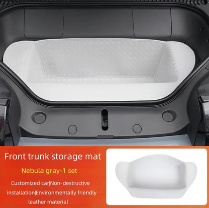 Car Full Surround Front Trunk Mat Fit For BYD Leopard 3 Titanium 3 Auto  Front Trunk Leather Storage Decorative Upgrade Pad