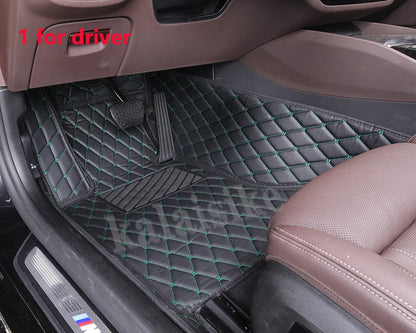 Custom Car Floor Mat for SsangYong All model Stavic Korando Kyron tivoli rexton Actyon Chairman auto accessories interior parts