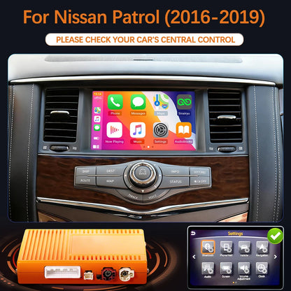 Wireless CarPlay Module For Nissan Pathfinder 2013-2019 QX60 QX70 QX80 Android Auto Car Play