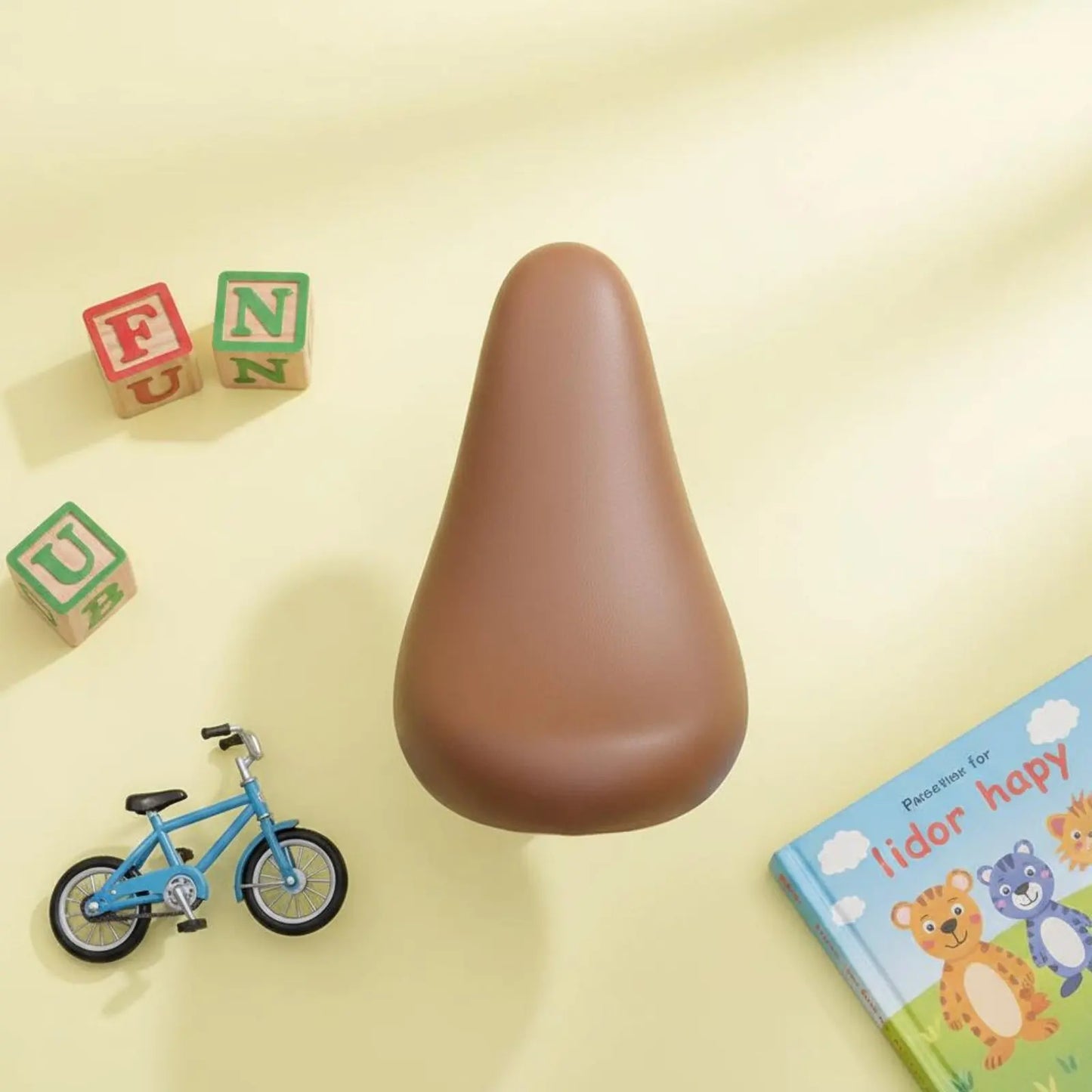 Children's Balance Bike Saddle Soft Padded Kids Bike Replacement Seat Cushioned Foam for Young Children
