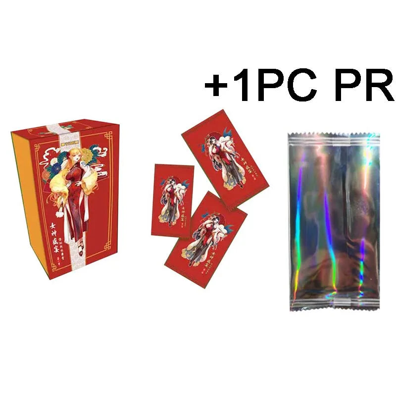 Goddess Story Collection Cards PR Booster Box Pack Full Set Bikini Puzzle Tcg Sexy Girl Party Game Playing Cards