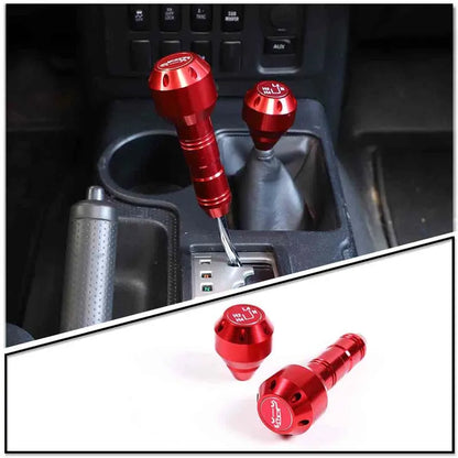 For Toyota FJ Cruiser 2007-2021 Car Gear Grip Head Shift Knob Modification Aluminum alloy interior Accessories