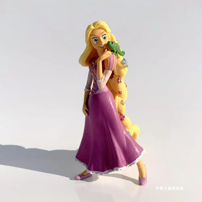Cartoon Rapunzel Vampire Chameleon Model Toys Bullyland Desktop Decor Collection Ornaments Cartoon Characters Dolls Kid Gift