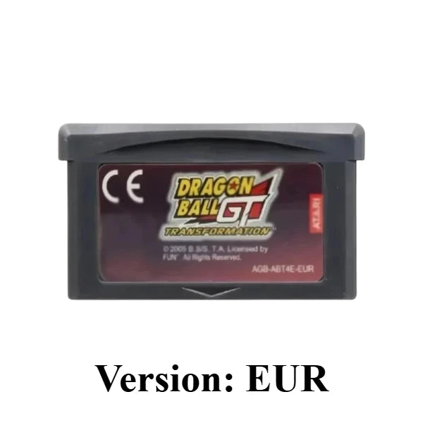 Dragon Ball Z GT GBA Game Cartridge Legacy of Goku Buu's Fury for Advance Retro Action Game Card for Anime Fans Collection