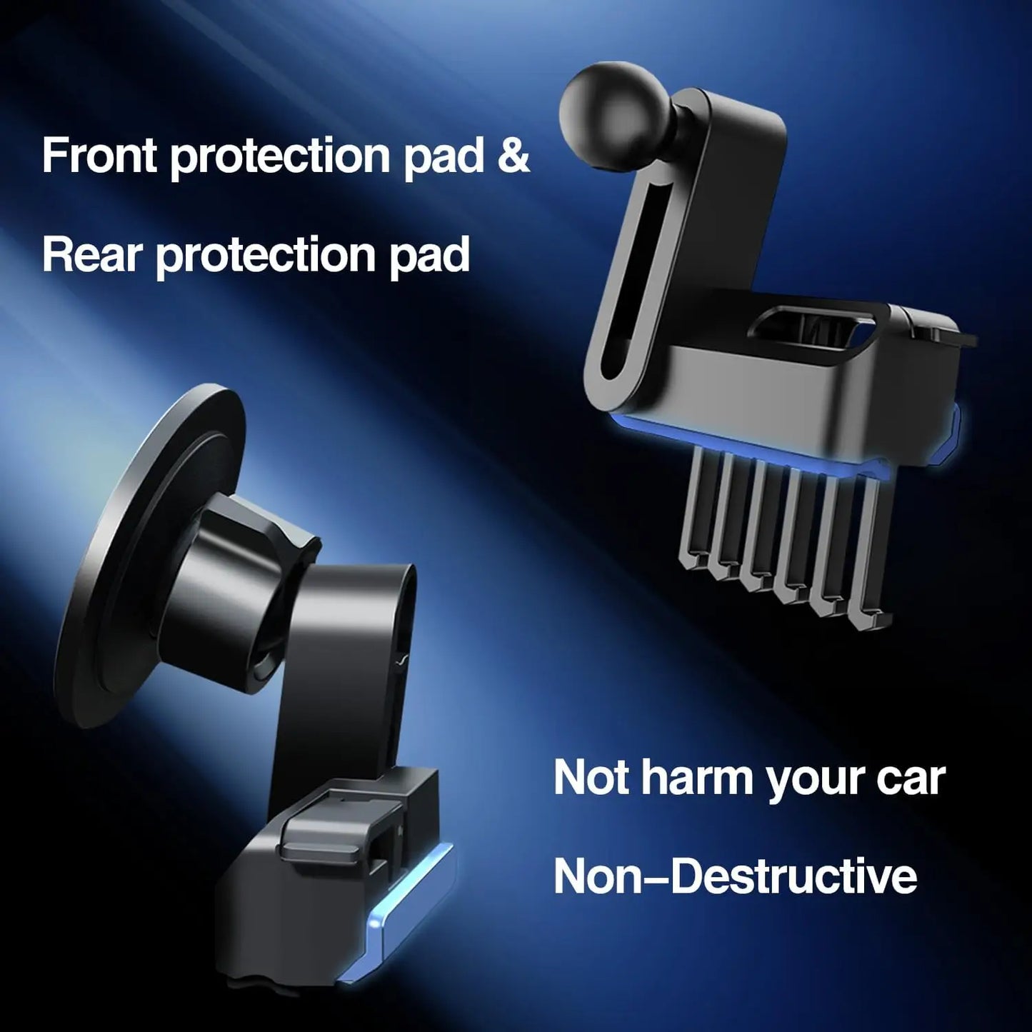Magnetic Wireless Car Charger Mount Adsorbable Smartphone Holder for Tesla Model 3 Y 2023 Car Phone Holder Mounts Accessoires