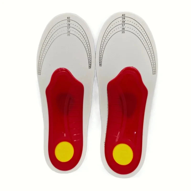 1-6Pairs Orthotic Insole Arch Support Flatfoot Orthopedic Insoles For Feet Ease Pressure Of Air Movement Damping Cushion Padding