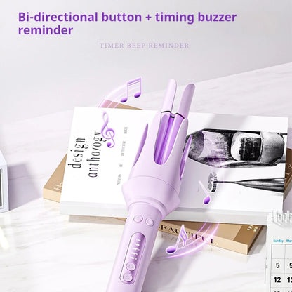 4-in-1 Automatic Curling Iron Multifunction Hair Styler Ceramic Negative Ion Straightener Curler Wand for Women Style Waves