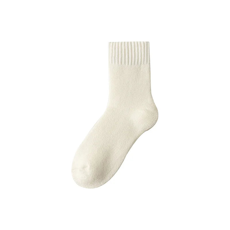 Men Winter Thick Woolen Socks with Added Fleece for Warmth and Protection Men's Long Socks for Winter Mens Socks Designer Socks