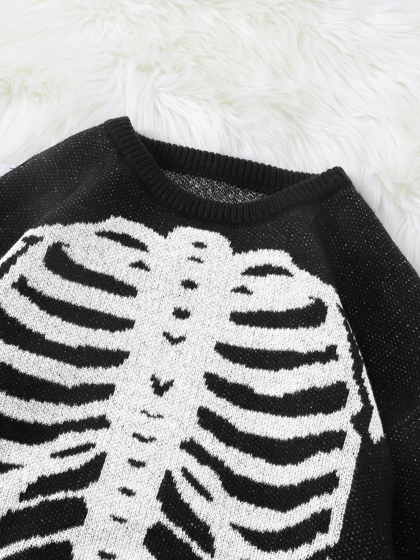 New Popular Autumn and Winter Backbone Jacquard Pattern Pullover Sweater Casual Round Neck Knitted Men's Pullover